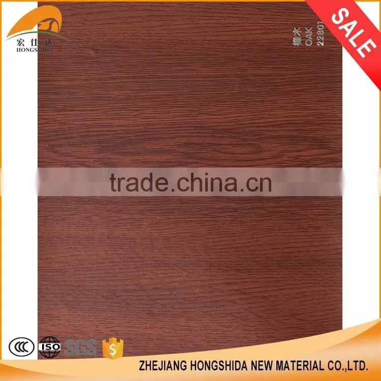 Excellent Quality furniture wood grain pvc foil for membrane