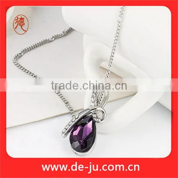 Elegant Charm Crystal Short Beaded Necklace