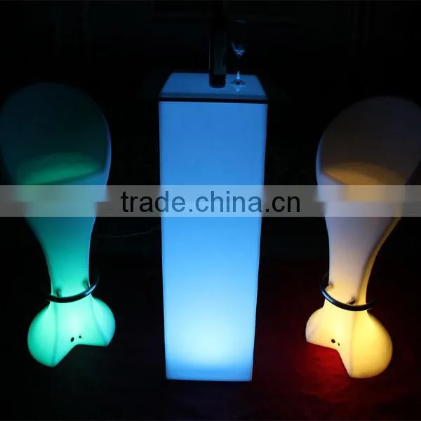 2017 hot sale led cocktal table light for event led light for bar table