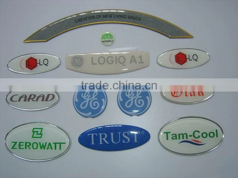 Crystal Epoxy Resin Sticker