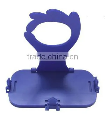 Plastic foldable mobile phone wall hanger stand charging holder