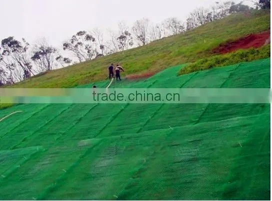 Three dimensional plant mat EM3 for slope protection and garden