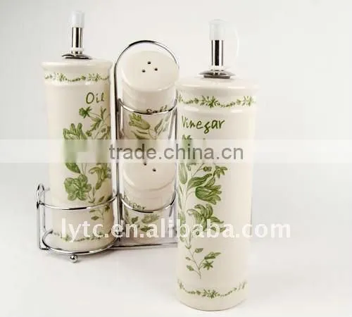 ceramic cruet set