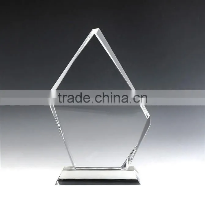 Jingyage sublimation blank crystal heat transfer crystal Sublimation blank photo image octahedron crystal