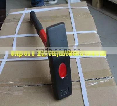 Machinist hammer with fiberglass handle