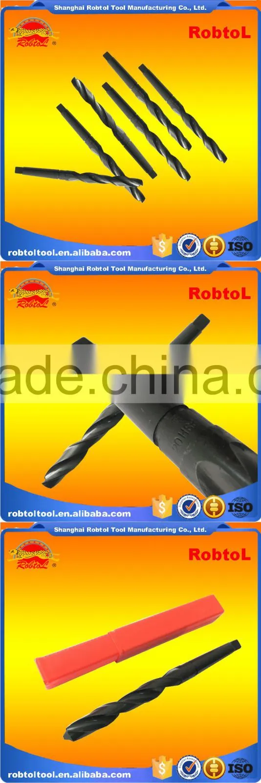 20mm Morse taper shank Hss Twist Drill Bits Cobalt Fully Ground Bright Finish drilling Metal Forged Alloy