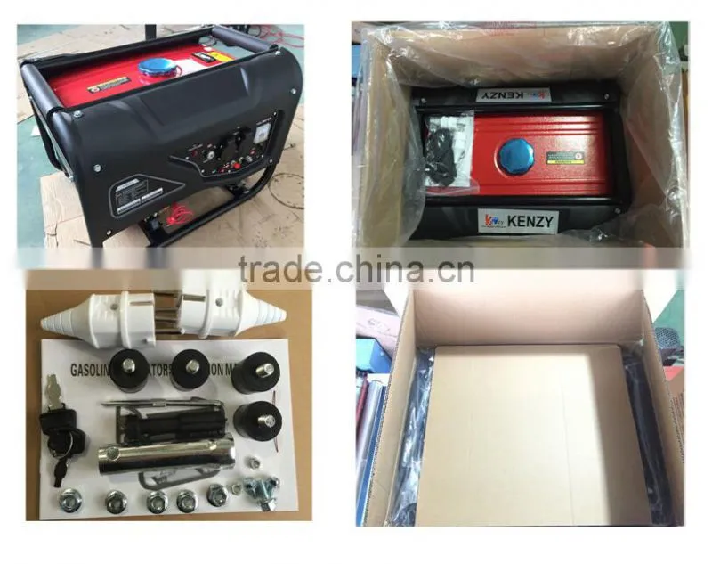 2kw 100% copper wire recoil dtsrt and electric start portable gasoline generator lutian model generator