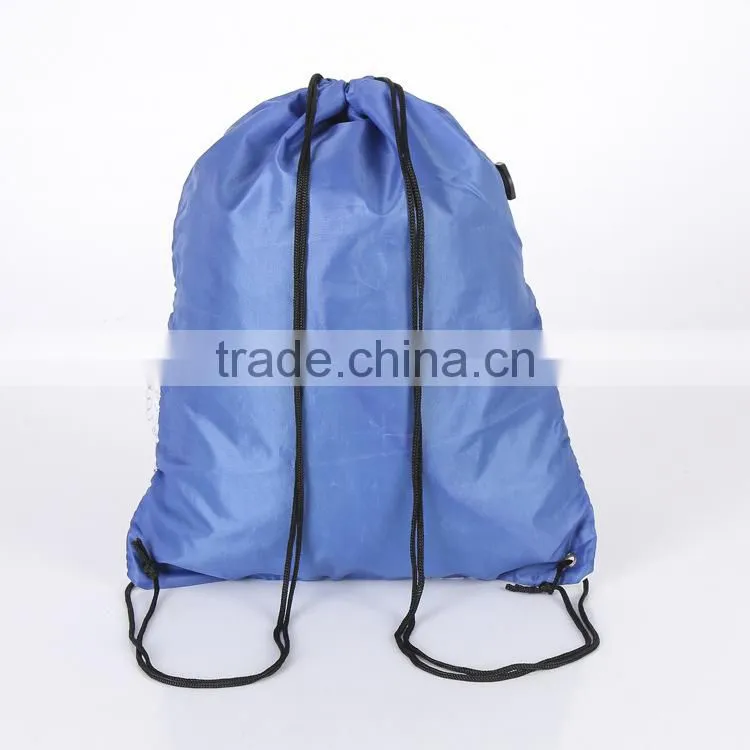 Gymsack Drawstring Gym Bag with Pockets for Outdoor Storage(TM-CDR-230)