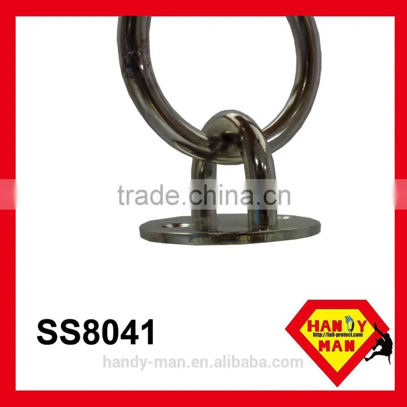 Industrial Safety Marine Hardware Stainless Steel Round Ring Eye anchor Plate