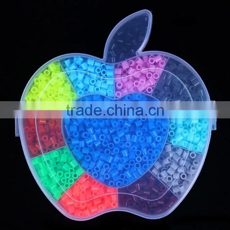 Wholesale DIY Toys Children Funny Puzzle Non-toxic Eco-friendly Plastic 5mm Mini Hama Perler Beads