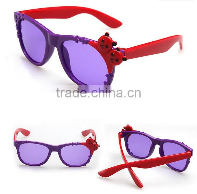 Wholesale Fashionable Kids Cartoon Sunglasses Plastic Frame Sun Glasses In Stock