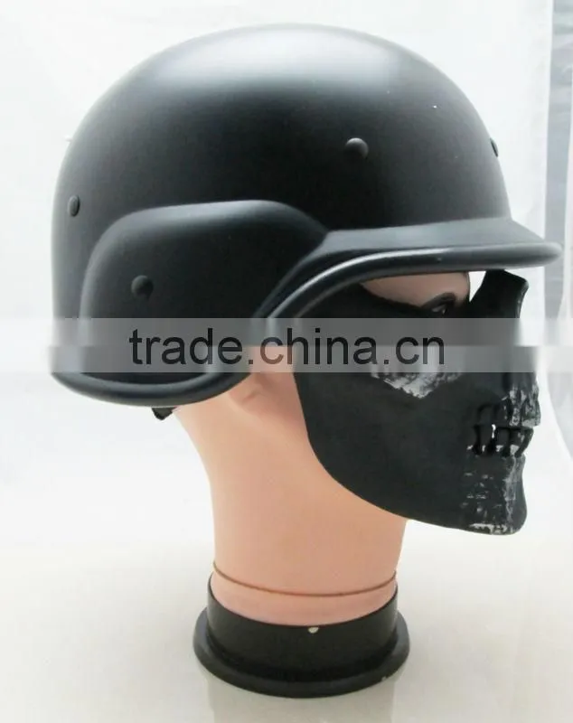 Plastic Skull Half Face Safety Mask
