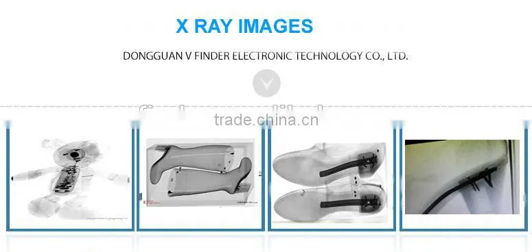 industrial x ray detector for shoes ,bags and toys