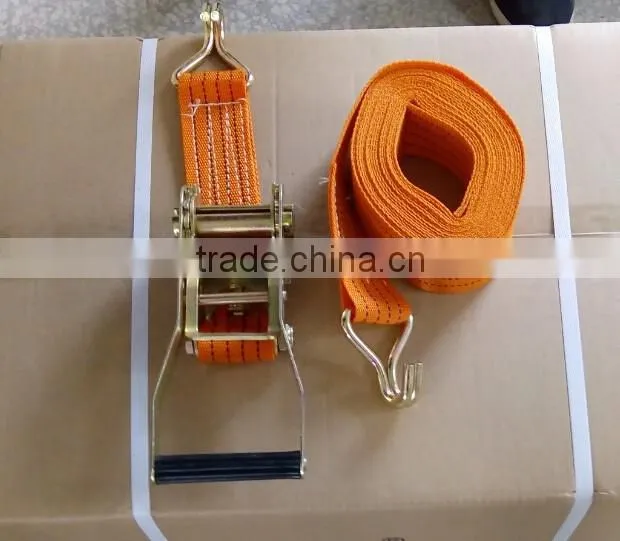Ratchet Tie Down Safety Belt Lash Strap Belt Made in China