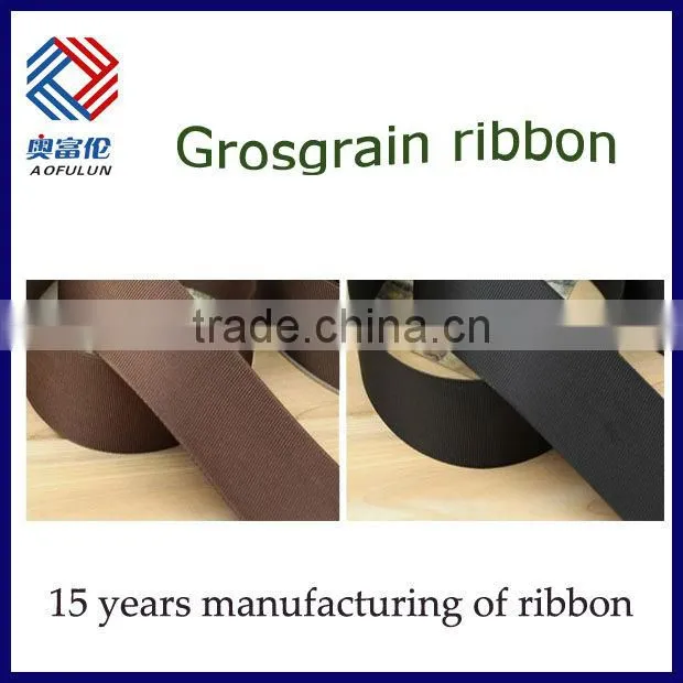 double face Decorative Grosgrain Ribbon