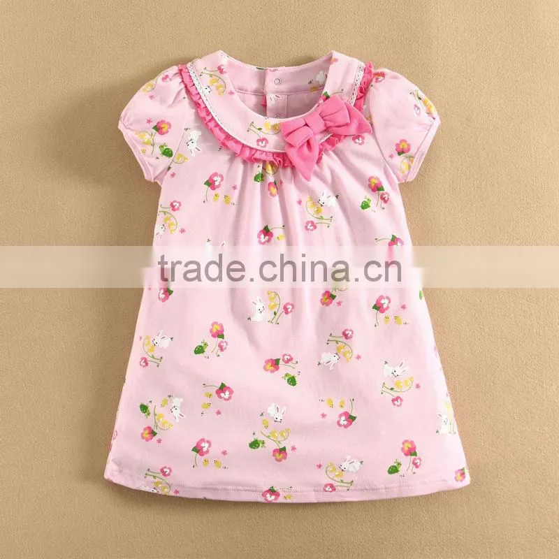 2015 Summer girl dress casual sleeveless dresses kids clothes wholesale