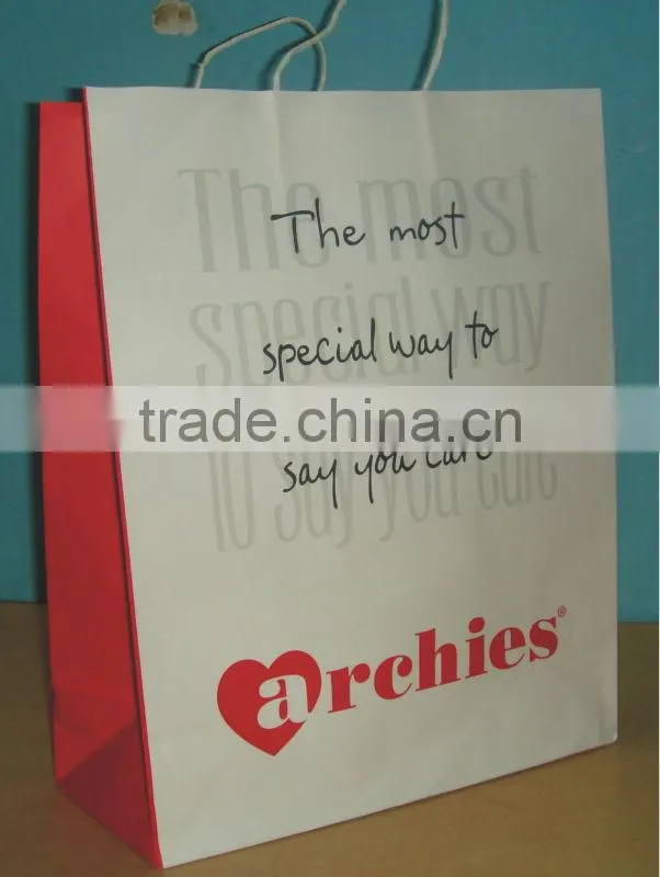 Kraft Paper Shopping Bags