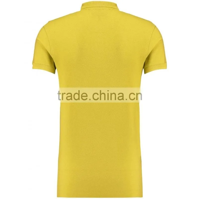 MGOO Cheap Price Fashionable Plain Pattern Polo Shirts 210g 100% Cotton Pique Soft Polo Shirts