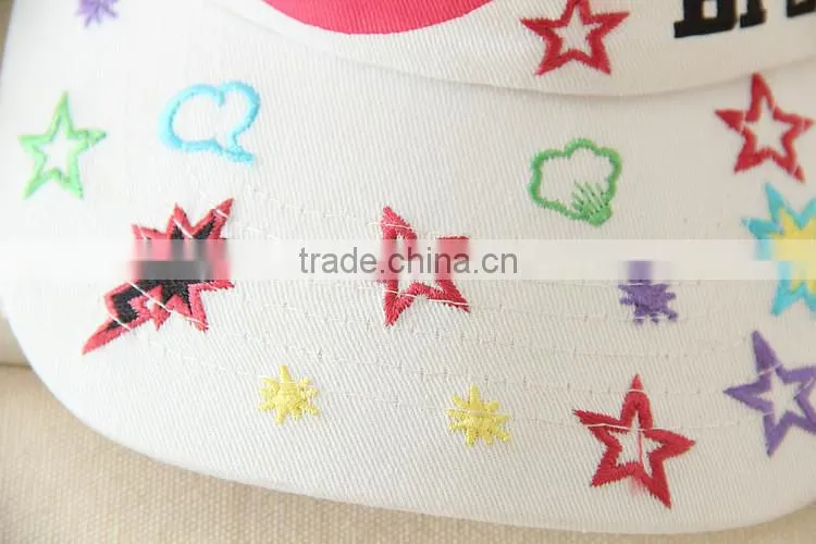 2015 new design star printing image children cap for children