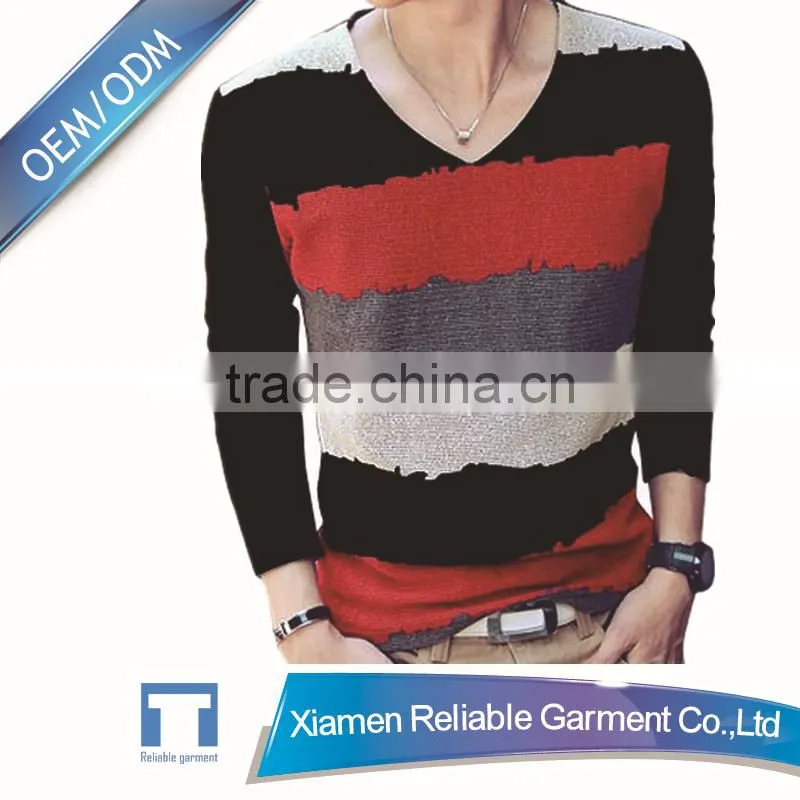 2016 high quality men's long sleeve t shirt appreal china supplier men's long sleeve t shirt