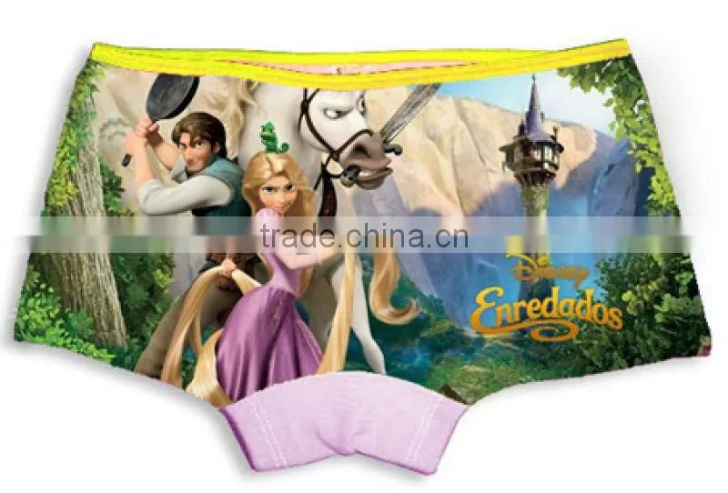 kids underwear with cartoon printing for children