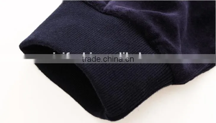Hot Sale Custom Design Cheap Mens Velvet Sports Track Suit