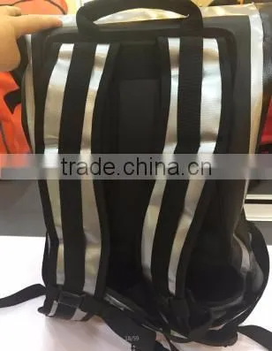 Multi-functional PVC Tarpaulin Waterproof Pannier Messenger Backpack Bicycle Bag