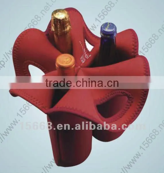 GR-B0195 high quality cheap price neoprene wine bag