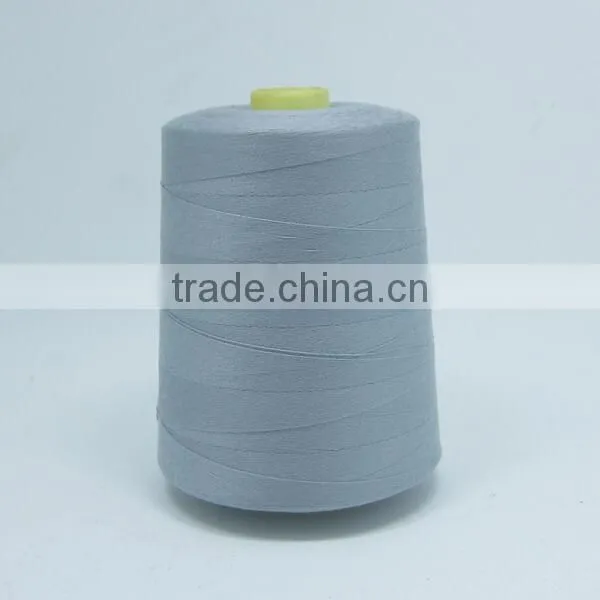 hot 100% spun polyester sewing thread yarn color