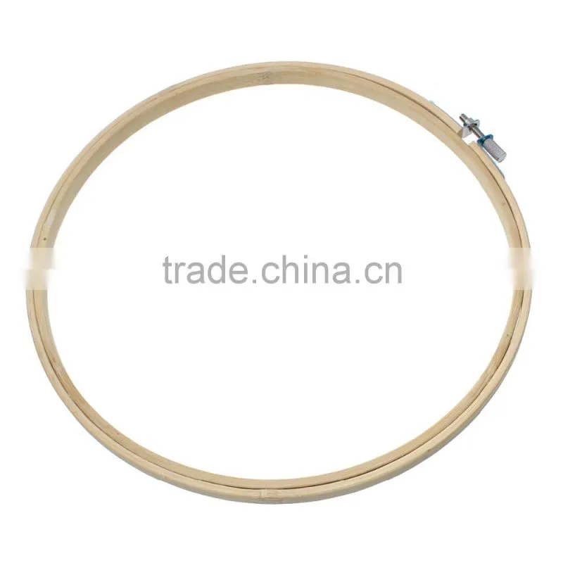 Cross Stitch Supplies Circle Round Natural Bamboo Embroidery Hoops Wood Wholesale
