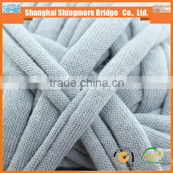 China cheap t shirts yarn factory hot wholesale softextile t shirt yarn fancy crochet t shirt yarn