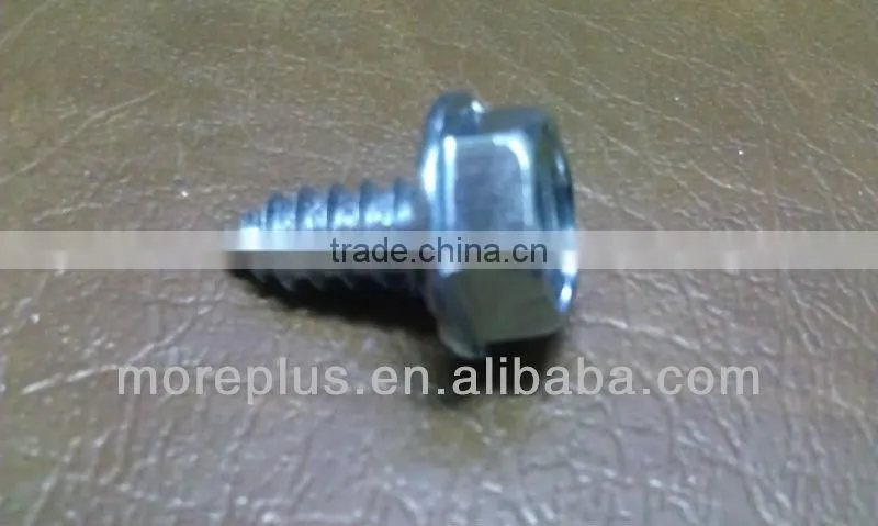 Made in Taiwan Stainless Steel serration screws Special Tapping Screws washer head screws