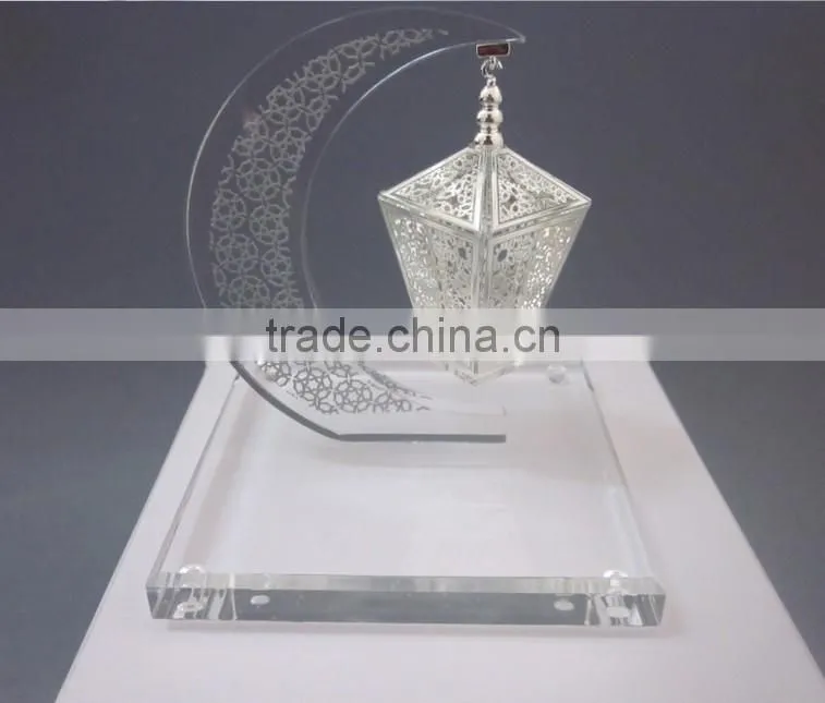 New Crystal Makkah Clock Tower Model For Ramadan Gift