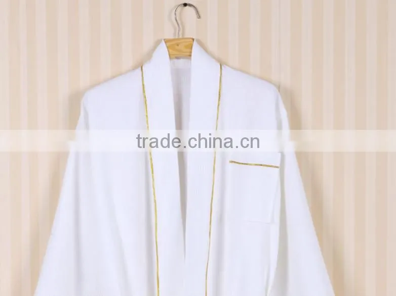 White Waffle Robe Hotel Bathrobes