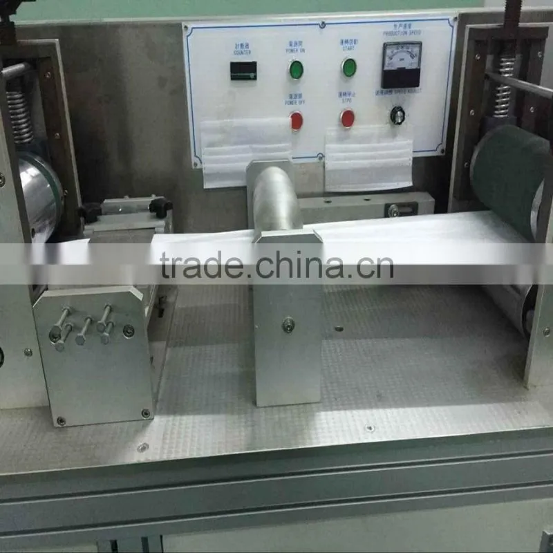 Nonwoven face mask making machine
