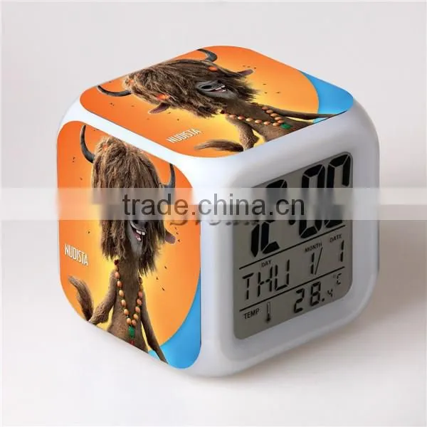 Top selling LED Alarm Clock,Digital desk clock,Zootopia Cartoon Clock for Kids