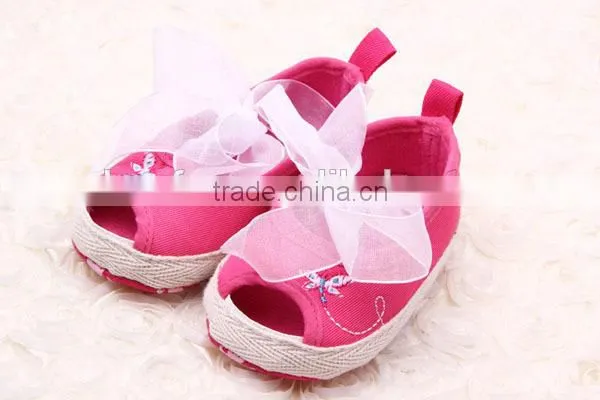 Pretty Bowknot Summer Baby Girl Princess Shoes