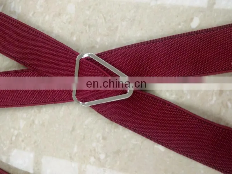 Yiwu longkang customized boxed mens braces suspenders pants suspenders