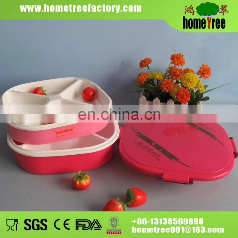 Fashionable Square Jelly Bean Double Layers Plastic Candy Box