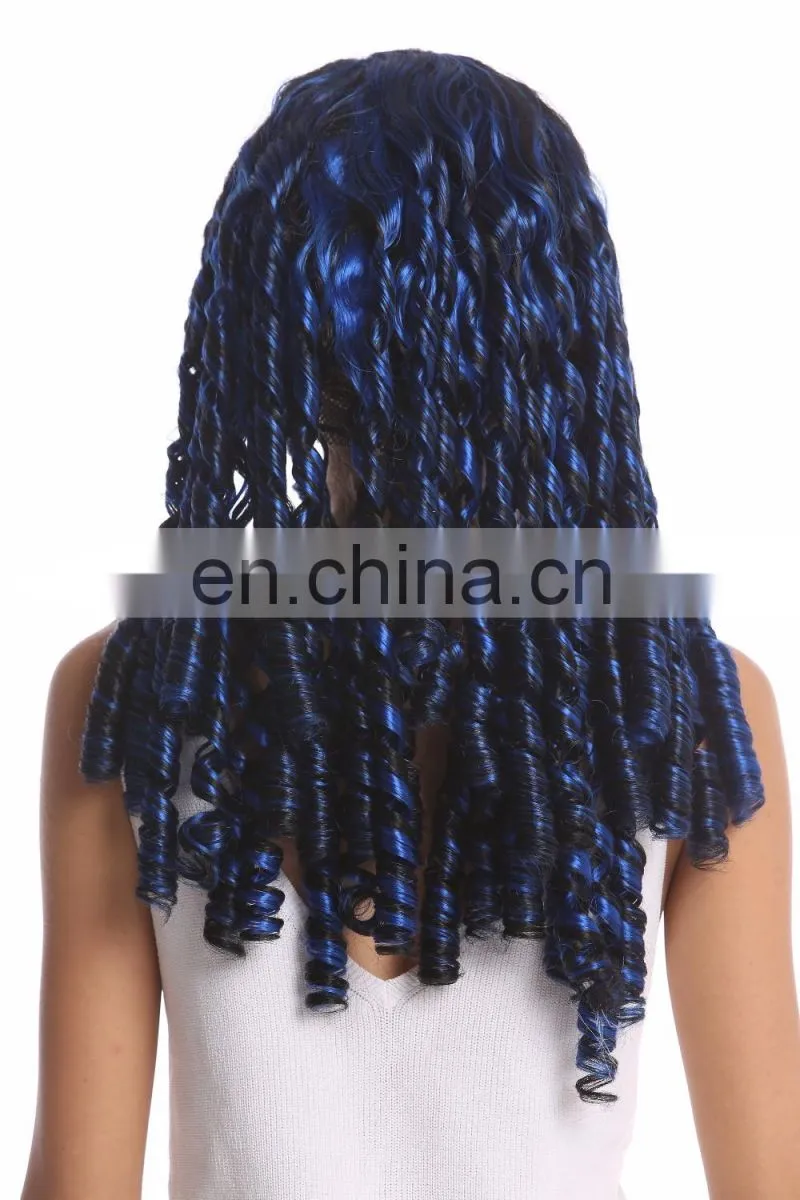 Fire resistant Carnival wig for lady P-W201