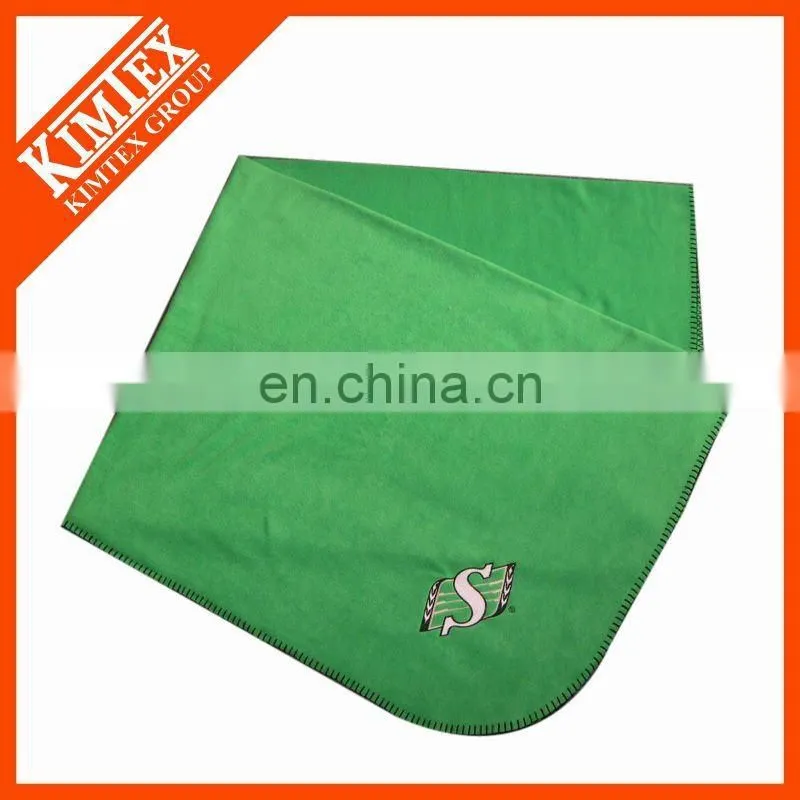 Micro-fiber fleece colorful used blanket for sale