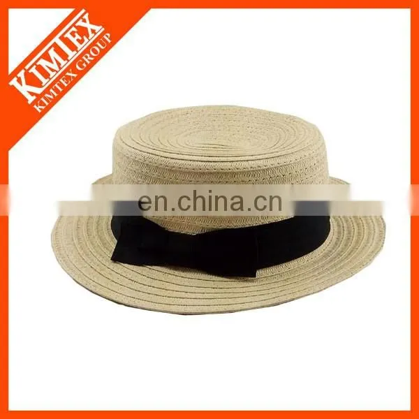 2017 Fashion customized straw hat with logo