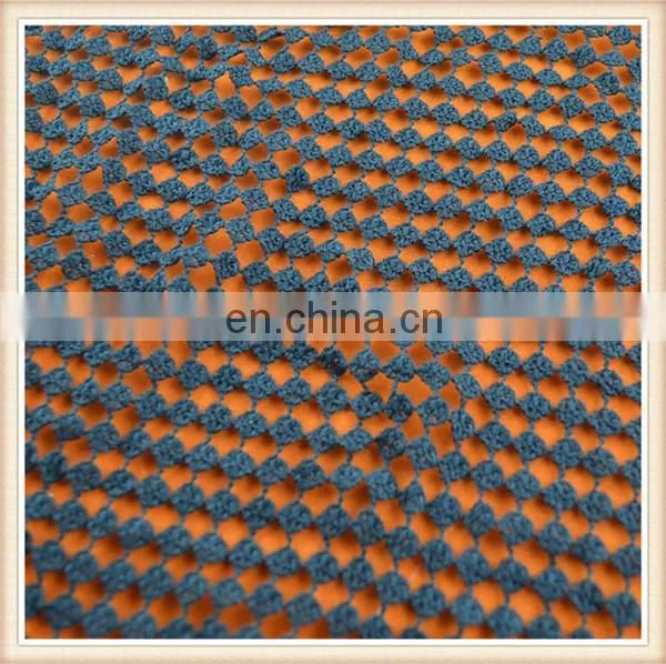 Latest design black crochet lace wholesale guipure lace fabric for dress