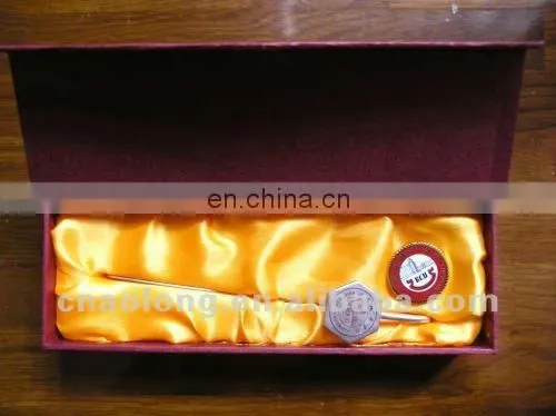 zinc alloy metal souvenir bookmark/book marks with custom own logo