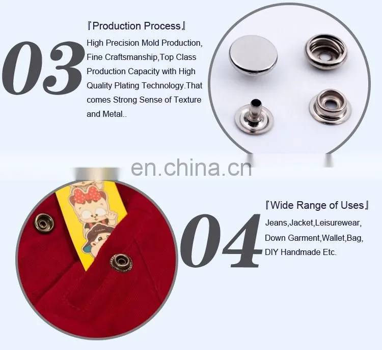 10mm Ring Press Snap Button BM10813