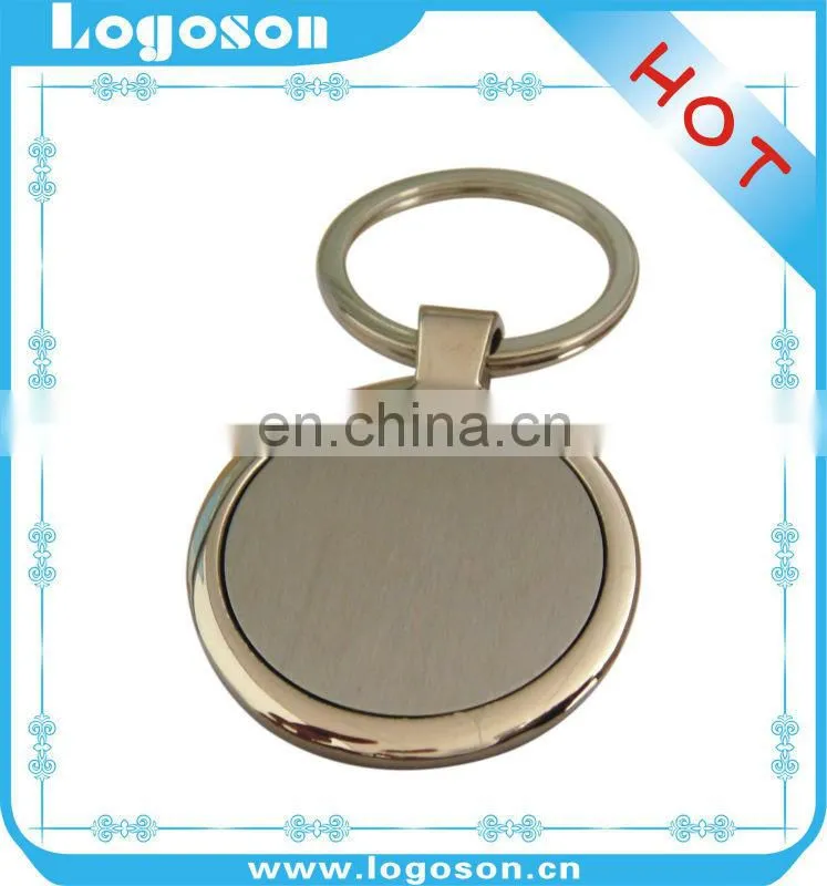 Heart shape custom blank key ring