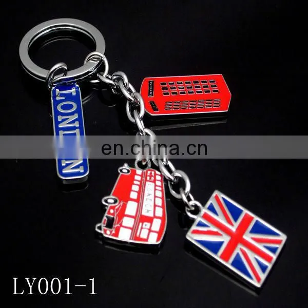 London bus souvenir key chain