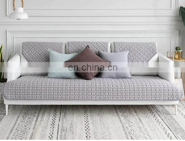 New Arrival High Quality 100% cotton Sofa Furniture Cover Cool Summer Use Latex Sofa Cover Protector