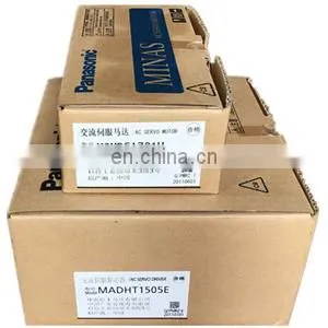 High quality ac servo motor Panasonic 100W MSMD012G1U + MADHT1505E