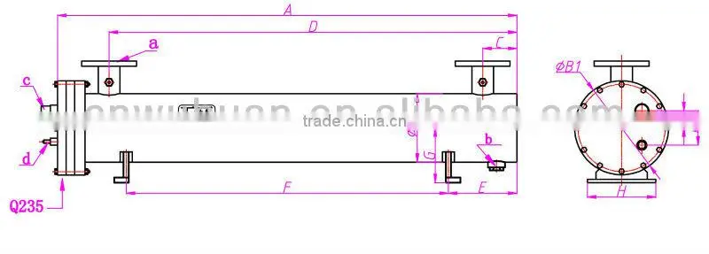 Hot Shell heat exchanger design for water heating and cooling systems